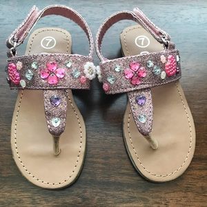 Circo Bedazzled Sandals 7